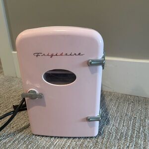 Frigidaire pink mini fridge with power cord!